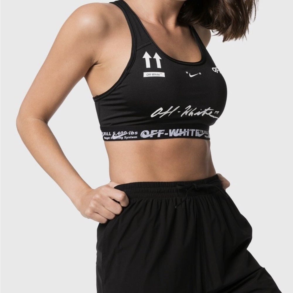 Off-White x Nike Racerback Sports Bra